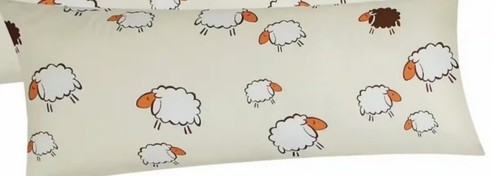Kinder baby kissenbezug - kinder, schafe
