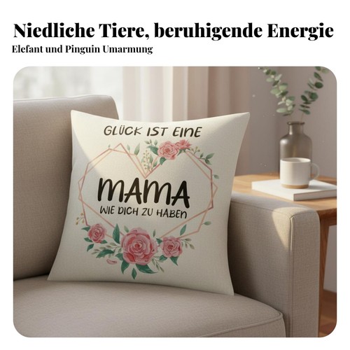 Kissenhülle mit spruch - kissenhülle,