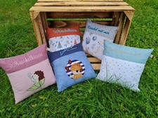 Kissen Kinder Motiv Aufschrift